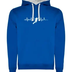 Kruskis Sudadera con capucha Diving Heartbeat Two-Colour