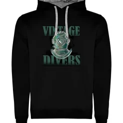 Kruskis Sudadera con capucha Vintage Divers