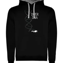 Kruskis Sudadera con capucha Diver DNA