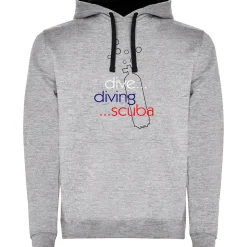Kruskis Sudadera con capucha Dive Diving Scuba