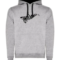 Kruskis Sudadera con capucha Orca Tribal Two-Colour