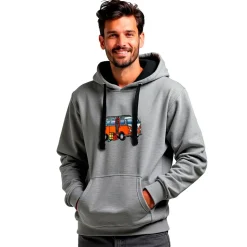 Kruskis Sudadera con capucha Hippie Van Dive Two-Colour