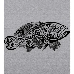 Kruskis Sudadera con capucha Grouper Tribal Two-Colour