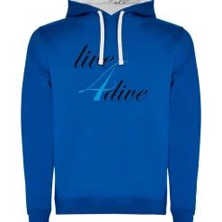 Kruskis Sudadera con capucha Live 4 Dive Two-Colour
