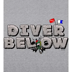 Kruskis Sudadera con capucha Diver Below Two-Colour
