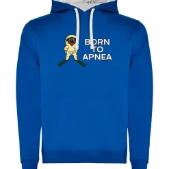 Kruskis Sudadera con capucha Born To Apnea Two-Colour