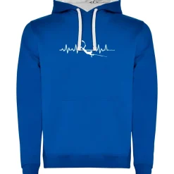 Kruskis Sudadera con capucha Spearfishing Heartbeat Two-Colour