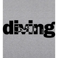 Kruskis Sudadera con capucha Word Diving Two-Colour