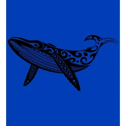 Kruskis Sudadera con capucha Whale Tribal Two-Colour