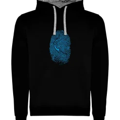 Kruskis Sudadera con capucha SpearFisher Fingerprint Two-Colour