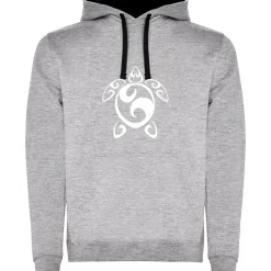 Kruskis Sudadera con capucha Sea Turtle Tribal Two-Colour