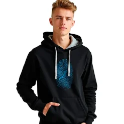 Kruskis Sudadera con capucha Diver Fingerprint Two-Colour