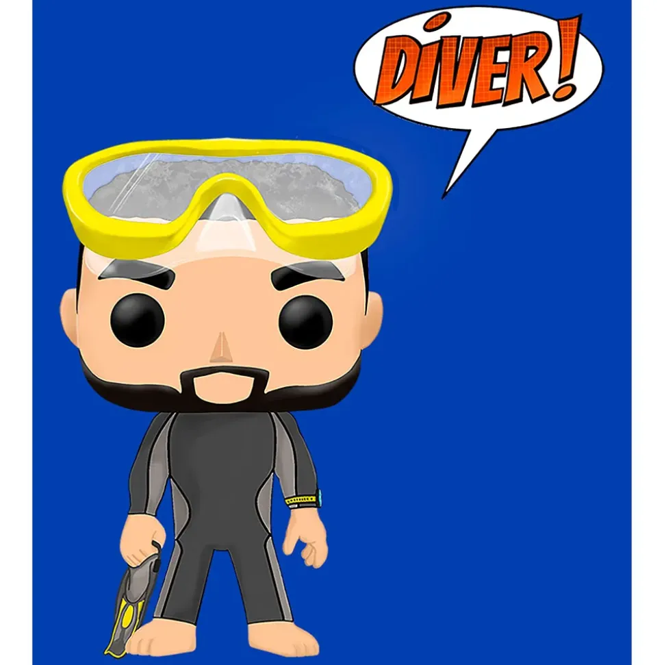 Kruskis Sudadera con capucha Chibi Diver Two-Colour
