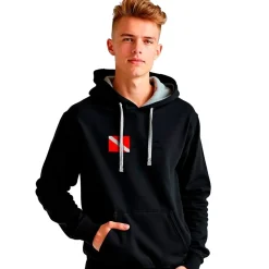 Kruskis Sudadera con capucha Diving Passion Two-Colour