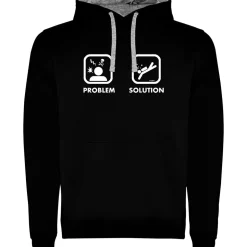 Kruskis Sudadera con capucha Problem Solution Two-Colour