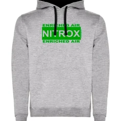 Kruskis Sudadera con capucha Nitrox Two-Colour