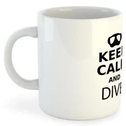 Kruskis Taza Keep Calm and Dive 325ml