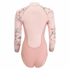 Loum Shorty manga larga cremallera frontal para mujer Aquabelle