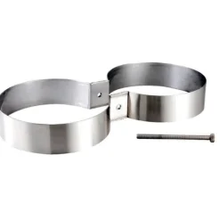 Metalsub Abrazadera botella de buceo Tank Tech Bands 60 mm