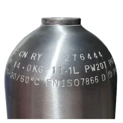 Metalsub Botella de buceo S80 2026 Aluminum 207 Bar M26 Nitrox Valve