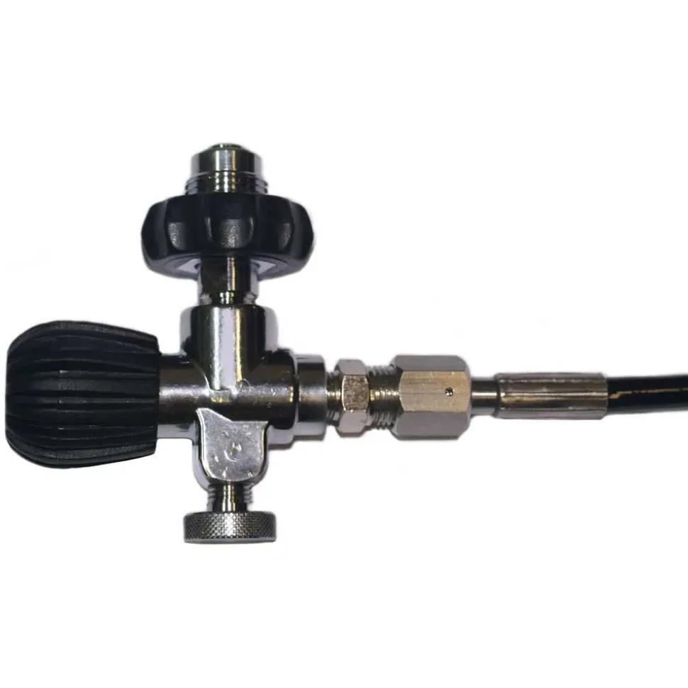 Metalsub Compresor Manguera con válvula DIN 200/300 hembra BSP de 1/4´´