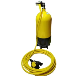 Metalsub Conjunto de regulador de buceo Hookah DIN Piston 5 m