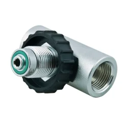 Metalsub Regulador de primera etapa Double outlet in T DIN 300