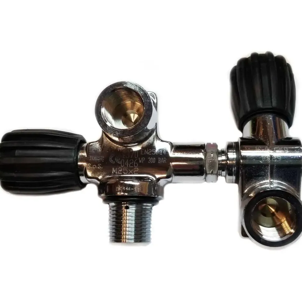 Metalsub Válvula Modular Tank 2 Outlets G.25E 300 Bar reacondicionado