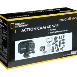 National Geographic Cámara deportiva Explorer 4 Pack