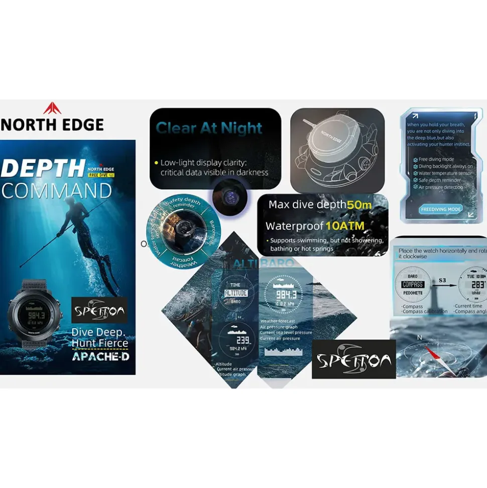 North Edge Reloj Apache Dive