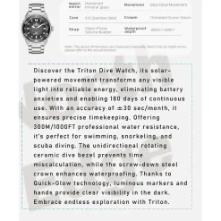 North Edge Reloj Látex Triton