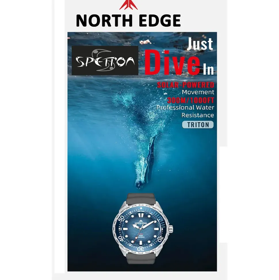 North Edge Reloj Látex Triton