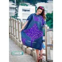 Oceanarium Poncho Eagle Ray Cloak