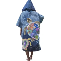 Oceanarium Poncho Turtle With Clips