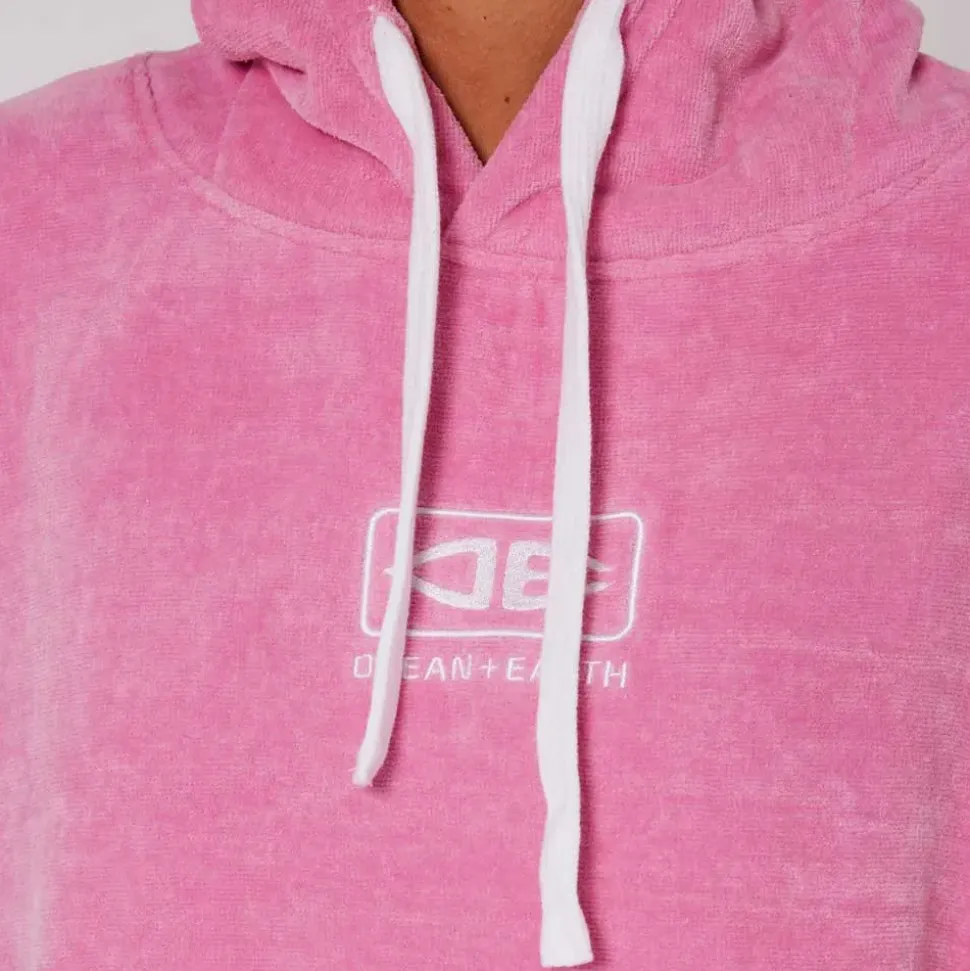 Ocean & Earth Poncho Hooded