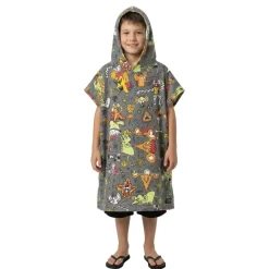 Ocean & Earth Poncho Irvine Hooded Youth