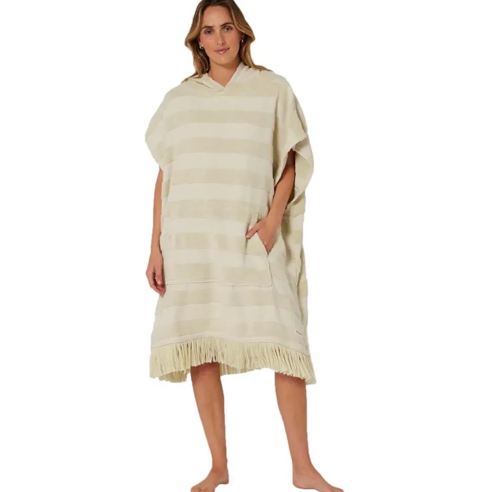 Ocean & Earth Poncho Layz hooded