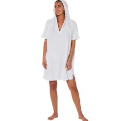 Ocean & Earth Poncho V Neck Hooded