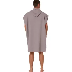 Ocean & Earth Poncho Waffle hooded