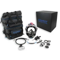 Ocean Reef Máscara facial Neptune III ID250 Limited Edition System Bundle DIN