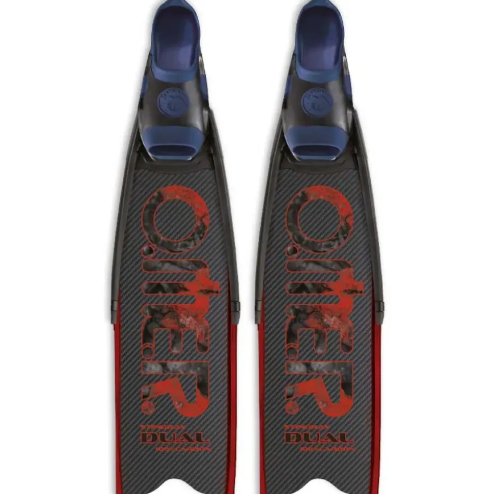 Omer Aletas de pesca submarina Stingray Dual Carbon Small