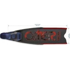 Omer Aletas de pesca submarina Stingray Dual Carbon Small