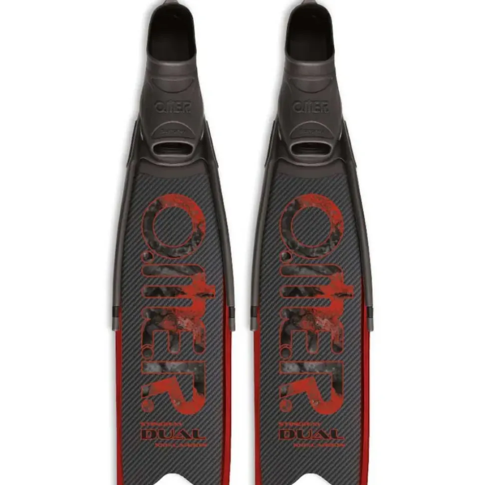 Omer Aletas de pesca submarina Stingray Dual Carbon