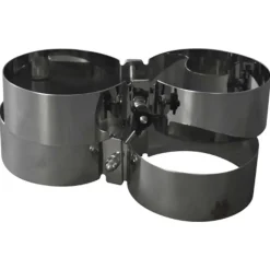 OMS Abrazadera botella de buceo Twinsets 15/16/18/Clamp 20 L 204 mm Style Tank