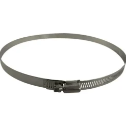 OMS Abrazadera botella de buceo Clamp 140-160 mm Stainless Steel Overlength 560 mm