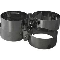 OMS Abrazadera botella de buceo Wide-Distance Twinsets 5/7/Clamp 8.5L 140 mm Style Tank