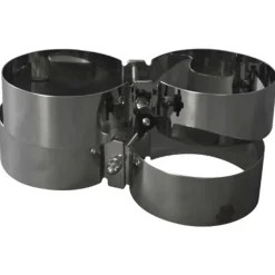 OMS Bandas de estilo tanque para cilindros Twinset 80CF 11.1L 186 mm