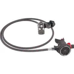 OMS Conjunto de regulador de buceo Airstream C EVOque Lite INT PVD 56 cm