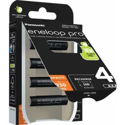 Panasonic Pila recargable Eneloop Pro Micro BK-4HCDE/4BE