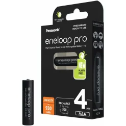 Panasonic Pila recargable Eneloop Pro Micro BK-4HCDE/4BE